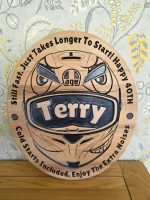 Bespoke Motorcycle Helmet Wood Carving – Custom Biker Wall Plaque - The Complete Custom Commission Experience - Image 4