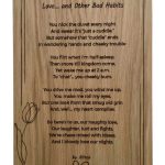 Love... And Other Bad Habits