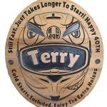Bespoke Motorcycle Helmet Wood Carving – Custom Biker Wall Plaque - The Complete Custom Commission Experience